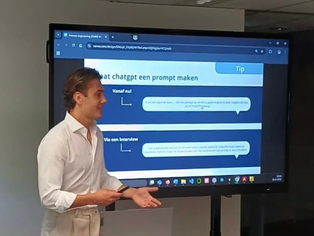 ChatGPT-training bij Gain Automation Technology